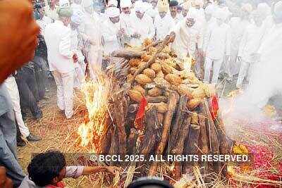 Gayatri Devi's final journey