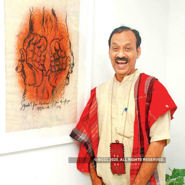 Rakesh Chandra clicked during the inauguration of Lucknow Kala Mahotsav