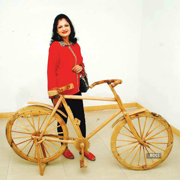 Reena Agarwal during the inauguration of Lucknow Kala Mahotsav