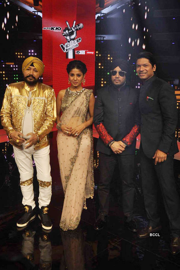 The Voice India: On the sets