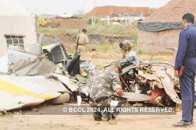 IAF aircraft crashes