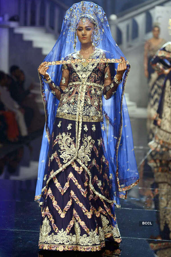 Pooja Vaidya walks the ramp