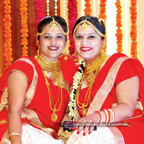 Brides of India Teej party