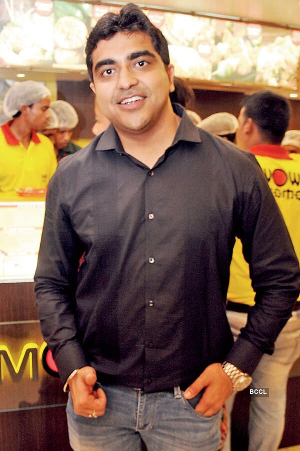 Sagar Jagdish Daryani during the outlet launch