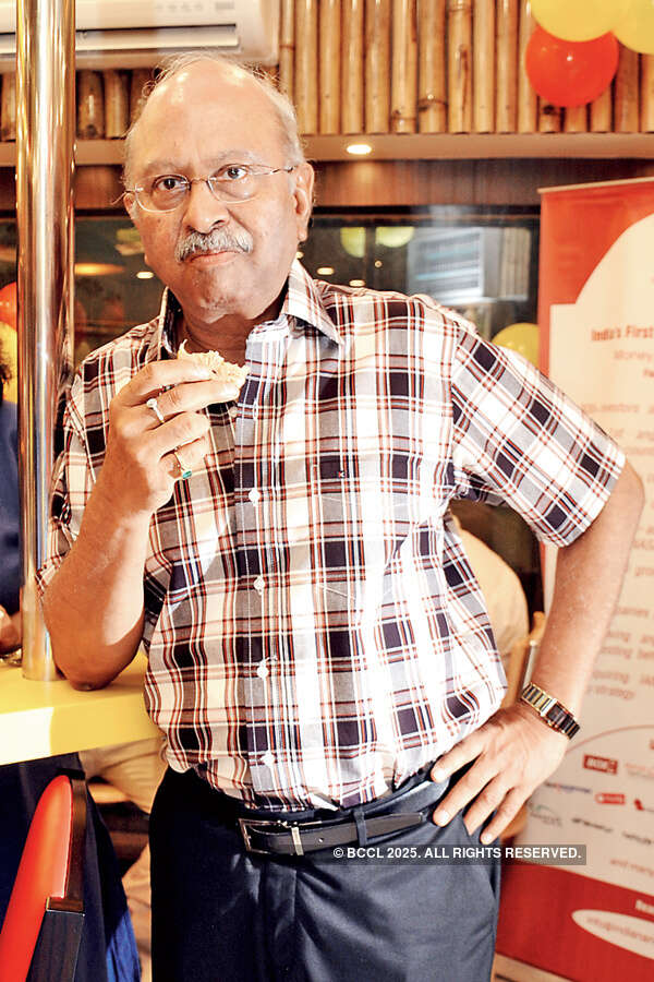 Saurabh Srivastava during the outlet launch of food chain