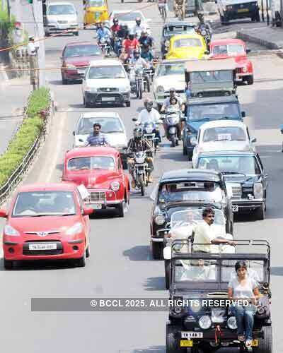 '5th TVS Heritage Car Rally'