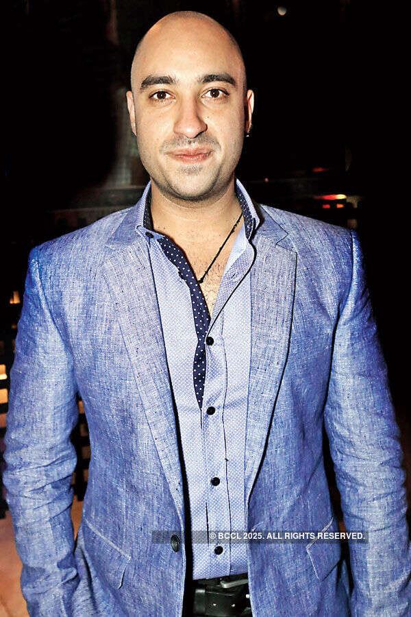 Joy Singh during the party