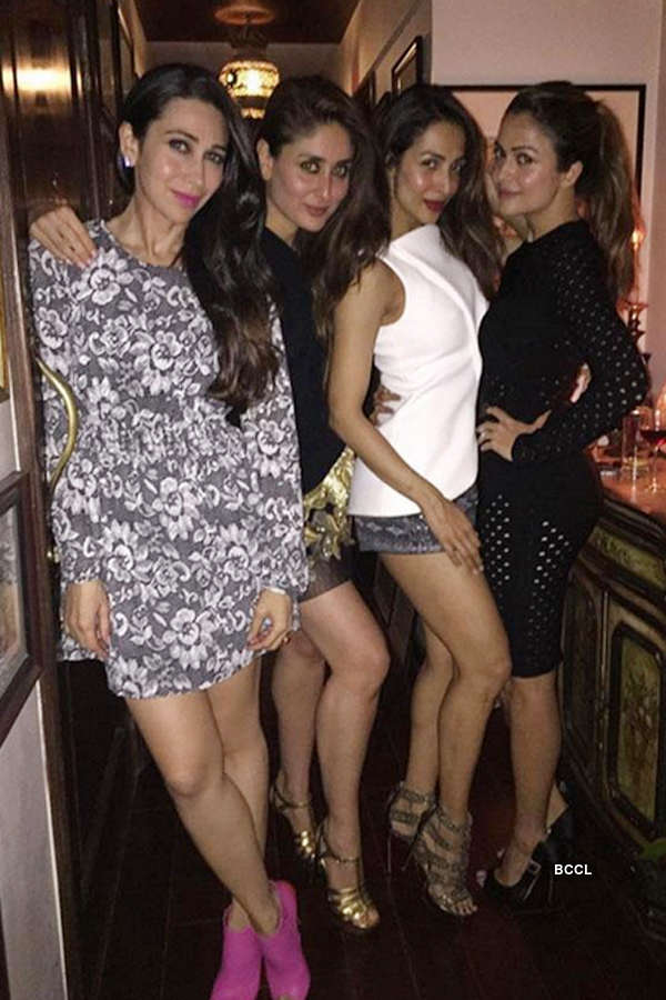 Karisma Kapoor, Kareena Kapoor Malaika Arora Khan and Amrita Arora
