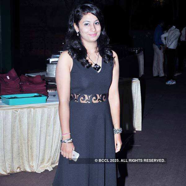 Manveen during a musical night, organised