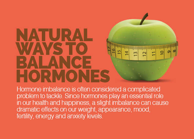 Infographic: Infographic: Natural Ways To Balance Hormones - Times Of India