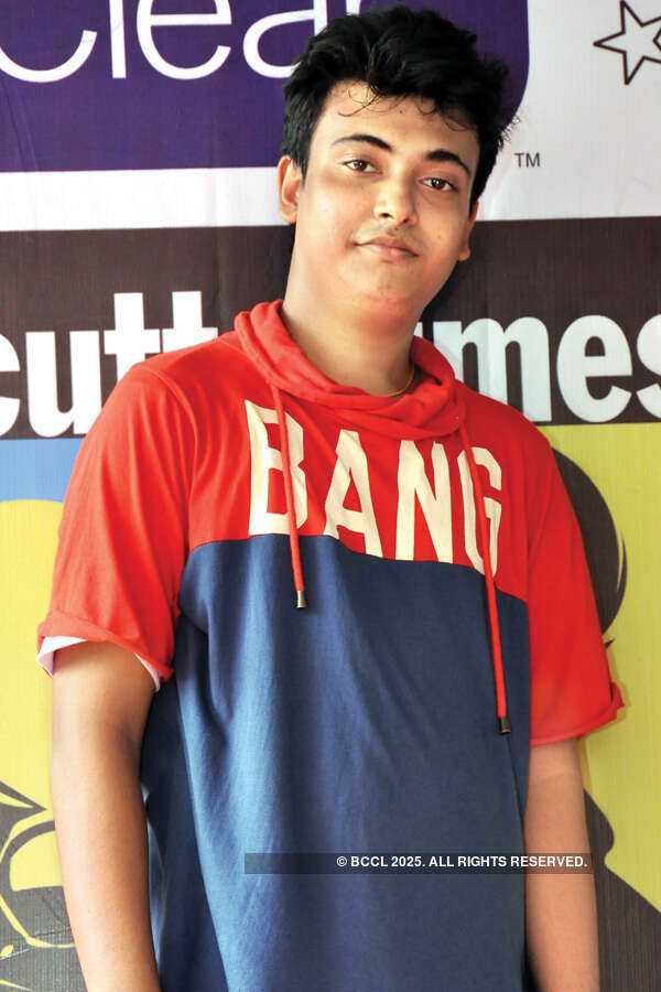 Siddhant Roy, second runner-up, during the Clean & Clear Calcutta Times Fresh Face 2015 auditions