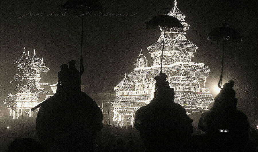 This photograph was clicked by Akhil Anand