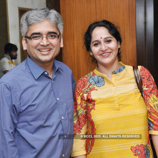 Raja Narayan and Zeenia Deb during the Jamsteady party