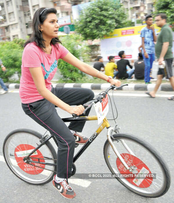 Cycling for a healthy regime
