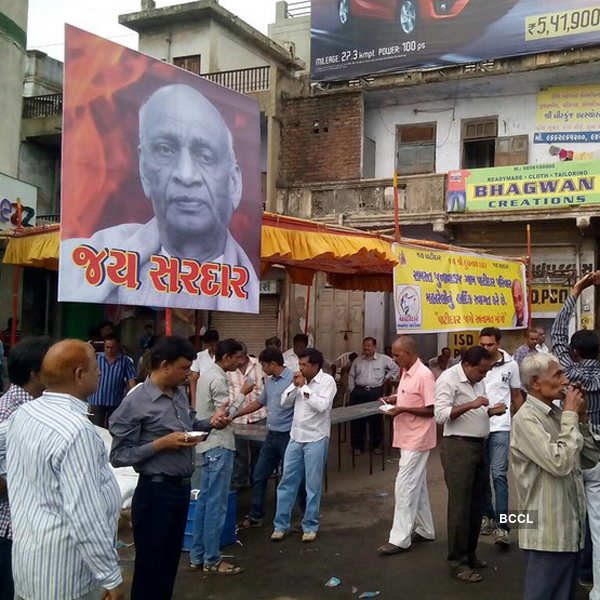 Mega Patel rally in Ahmedabad for OBC quota