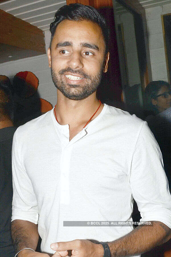 Ricky Teja during the party