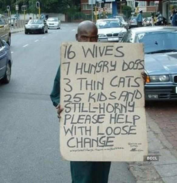 Funny Beggars