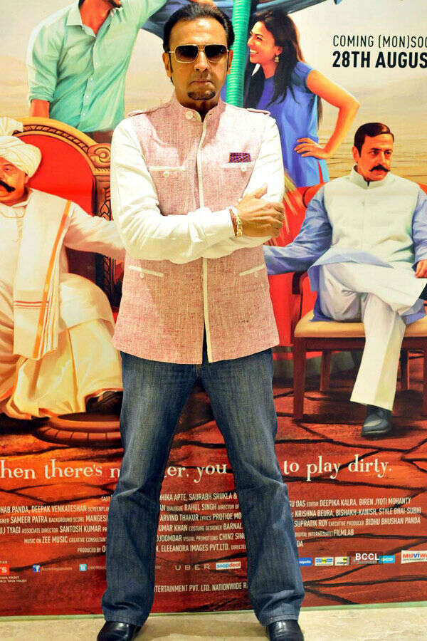 Gulshan Grover during the promotion