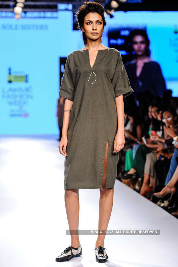 Sanea Shaikh showcases a creation