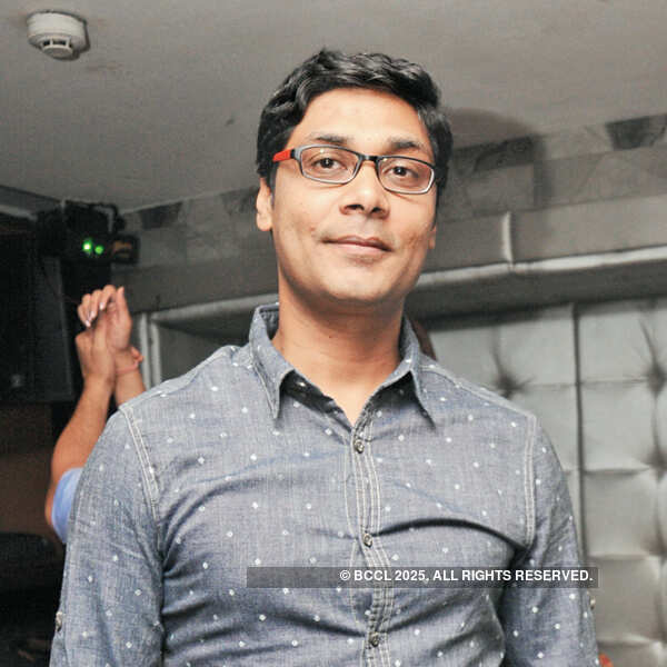 Rahul Jain during a glam night