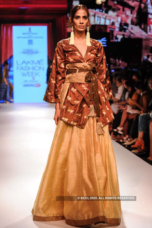 Sony Kaur walks the ramp