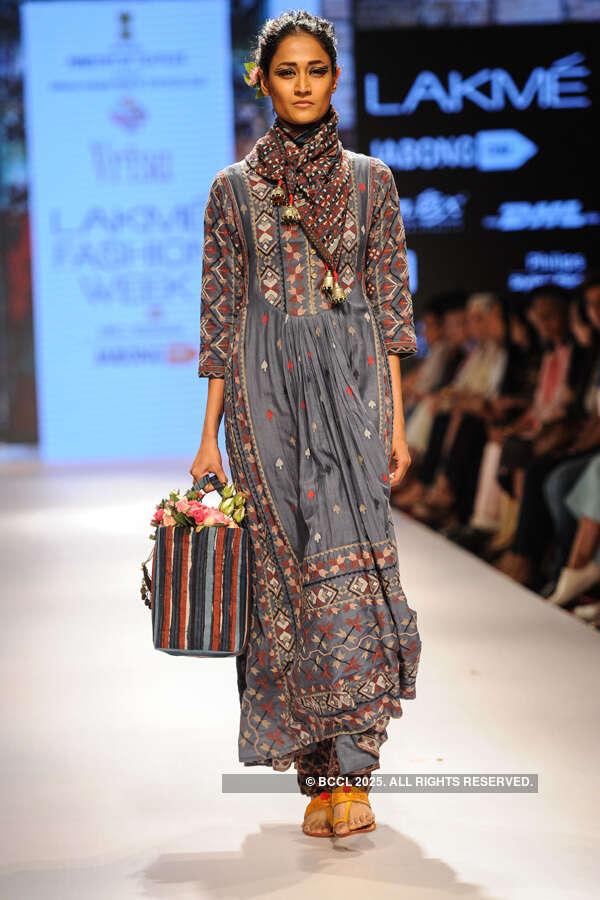 Surelee Joseph showcases a creation