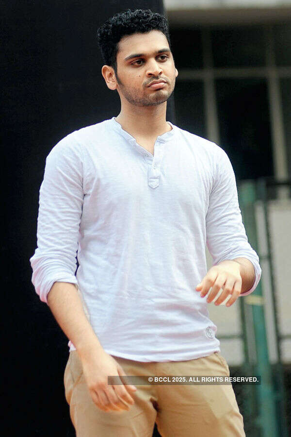 Radio Mirchi&rsquo;s RJ Rohit during the auditions