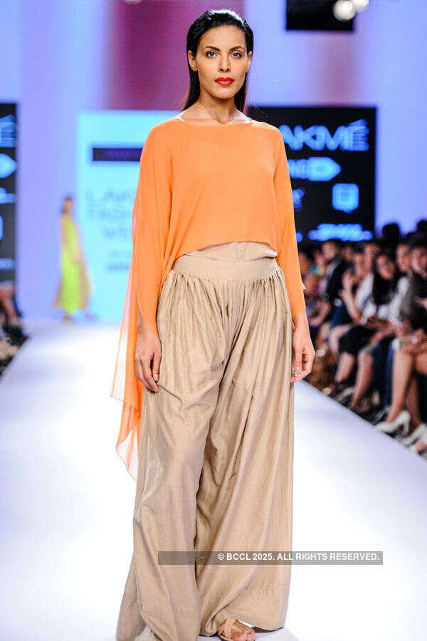 Deepti Gujral walks the ramp