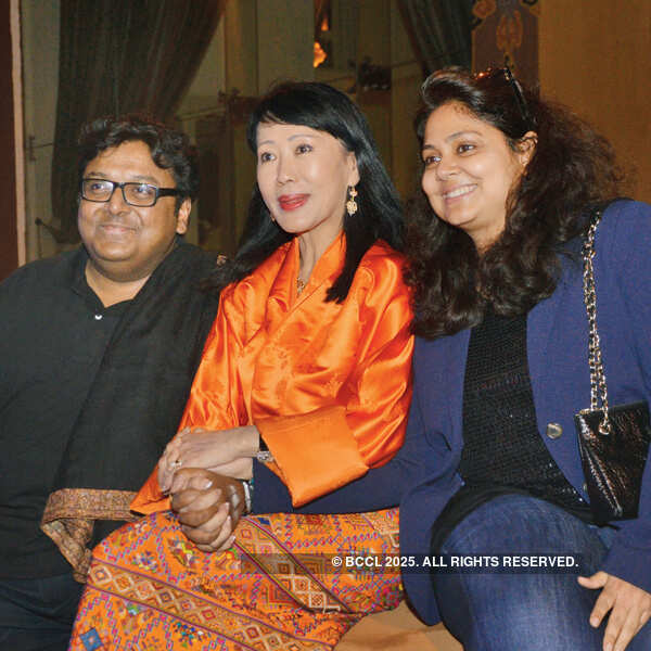 Ashwin Sanghi and Her Majesty Queen Mother