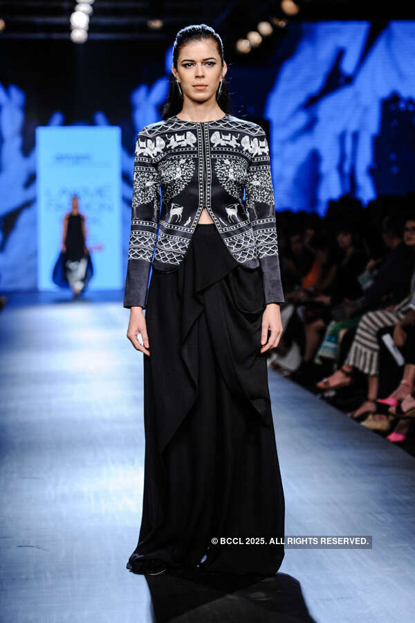 Sucheta Sharma walks the ramp