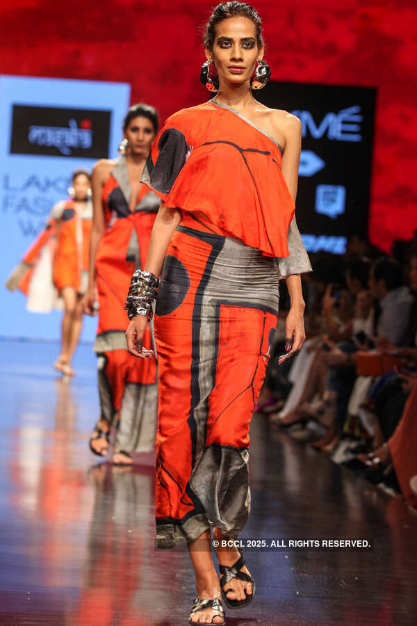 Sony Kaur walks the ramp