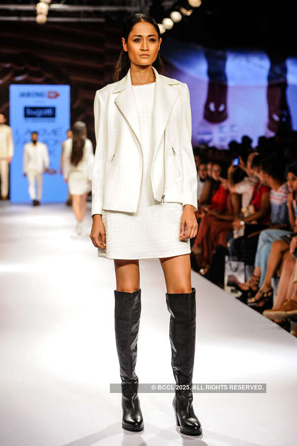 Surelee Joseph showcases a creation