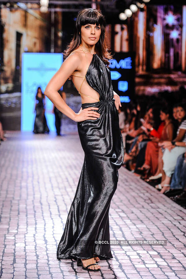 Deepti Gujral showcases a creation