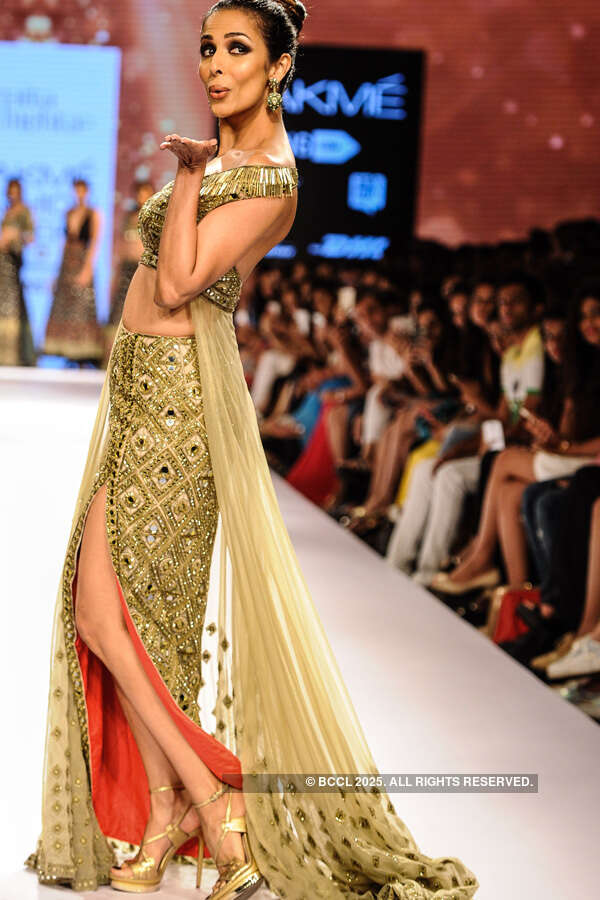 Malaika Arora Khan showcases a creation