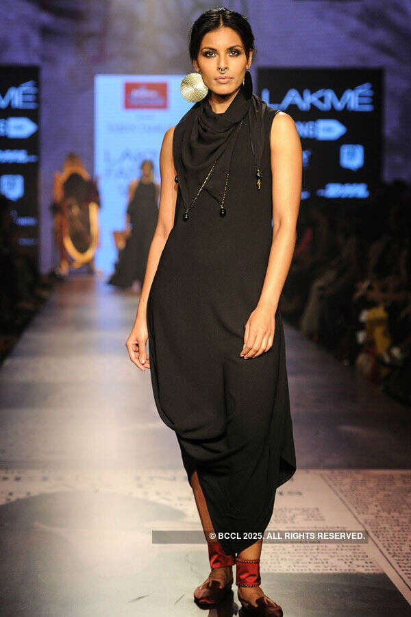 Deepti Gujral showcases a creation