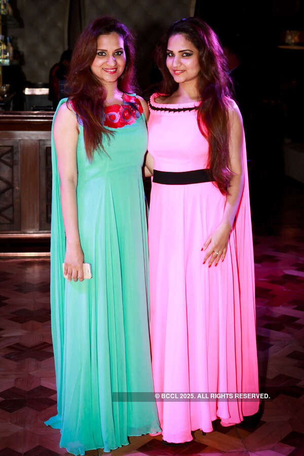 Ridhhi and Siddhi during a cocktail party