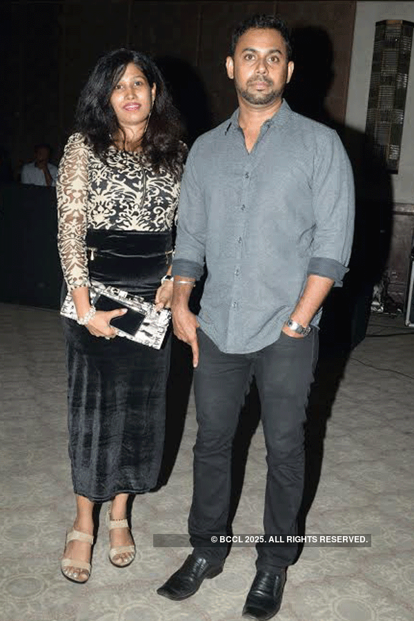 Deepa and Rajendren during the unveiling ceremony of Audi A6 Matrix