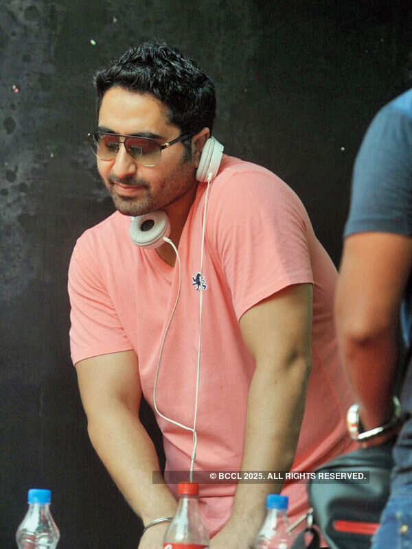 DJ Khushi during  the auditions of the Clean & Clear Delhi Times Fresh Face 2015