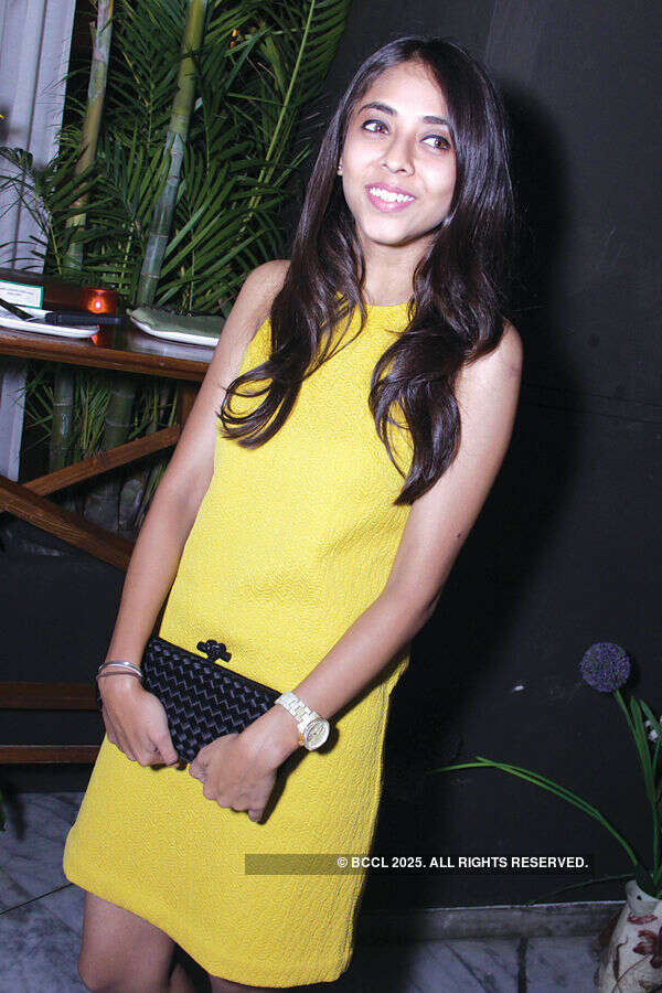 Vanshika during a food and fashion soiree, hosted by Vineet Wadhwa