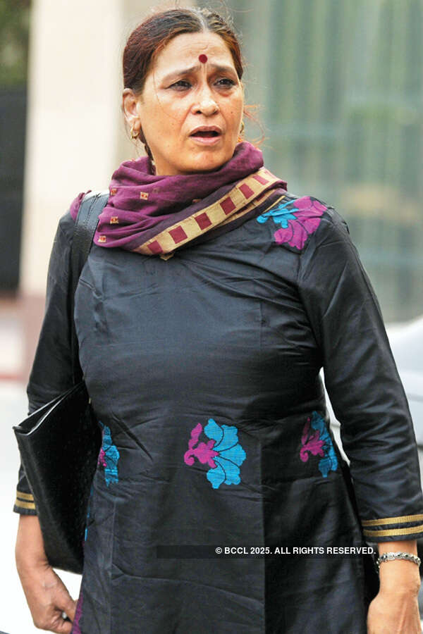 Usha Nehwal, Saina&rsquo;s mother, during the event