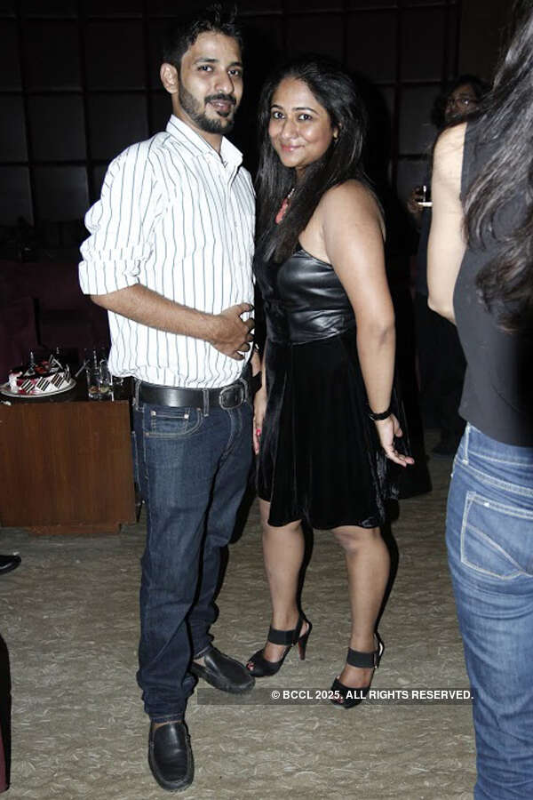 Dushyant and Ranjini during a party
