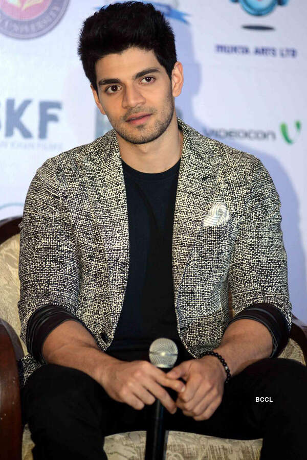 Sooraj Pancholi during the promotion