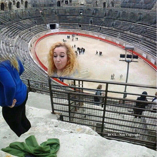 Check out this funny panoramic fail