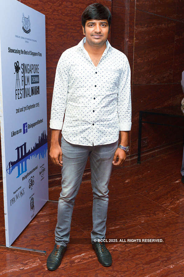 Sathish at the 26th edition of Singapore International Film Festival