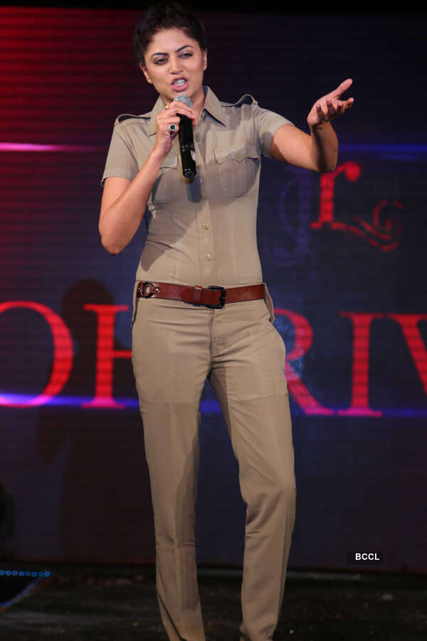 Kavita Kaushik  during fashion designer Joh Rivaaj's fashion show