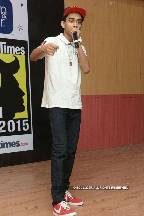 Sauradeep Ganguly during the auditions of Clean & Clear
