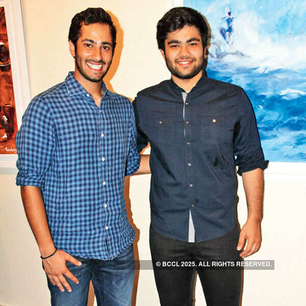 Shiv and Dhrva attend the inauguration