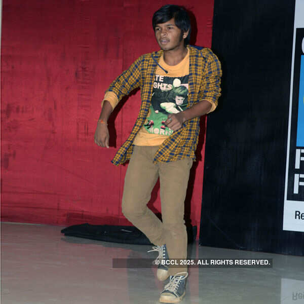 2nd runner up, Shailendra performs during the auditions