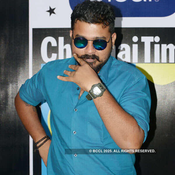 RJ Vaidhya poses during the auditions