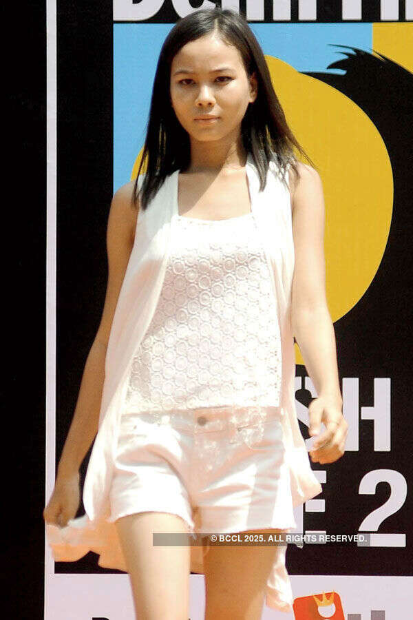 1st runner up, Srija during the auditions